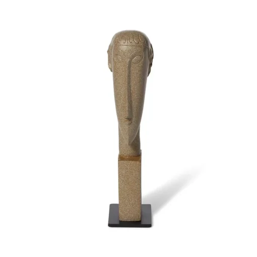 Amedeo Modigliani: Green Tête Sculpture*The Met Store Store