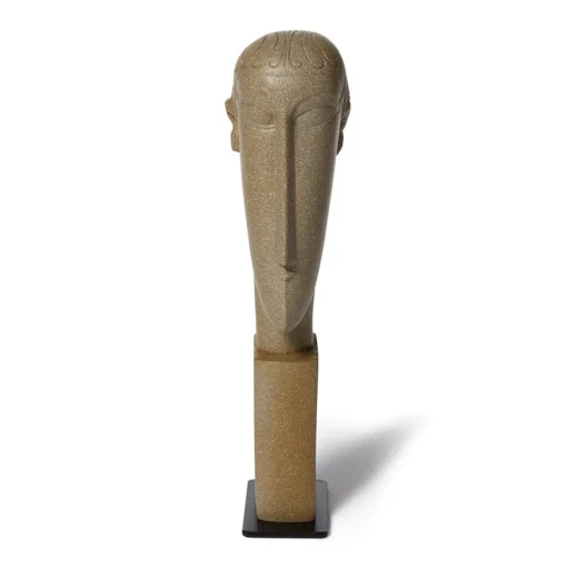 Amedeo Modigliani: Green Tête Sculpture*The Met Store Store