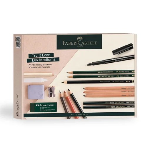 Art & Graphic Try It Box: Dry Mediums*The Met Store Outlet