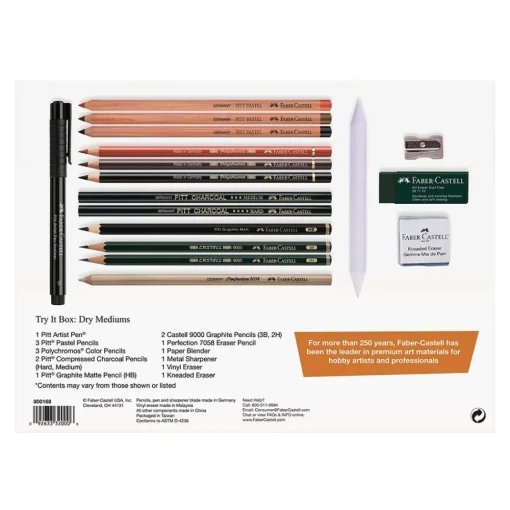 Art & Graphic Try It Box: Dry Mediums*The Met Store Outlet