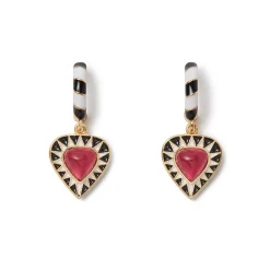Atef Crown Huggie Charm Earrings*The Met Store Shop