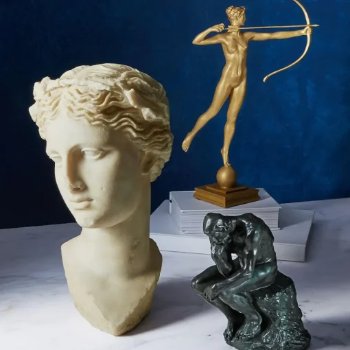 Auguste Rodin: The Thinker Sculpture*The Met Store Outlet