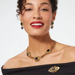 Bella Donna Statement Earrings*The Met Store Cheap