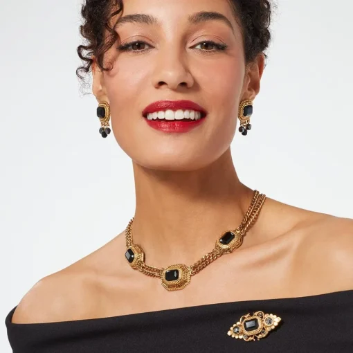 Bella Donna Statement Earrings*The Met Store Cheap