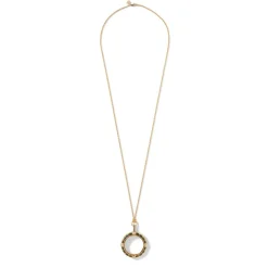 Bohemian Dragon Magnifier Pendant Necklace*The Met Store Hot
