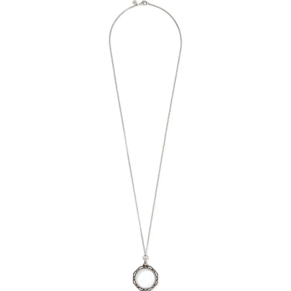 Celestial Octagonal Magnifier Pendant Necklace*The Met Store Fashion