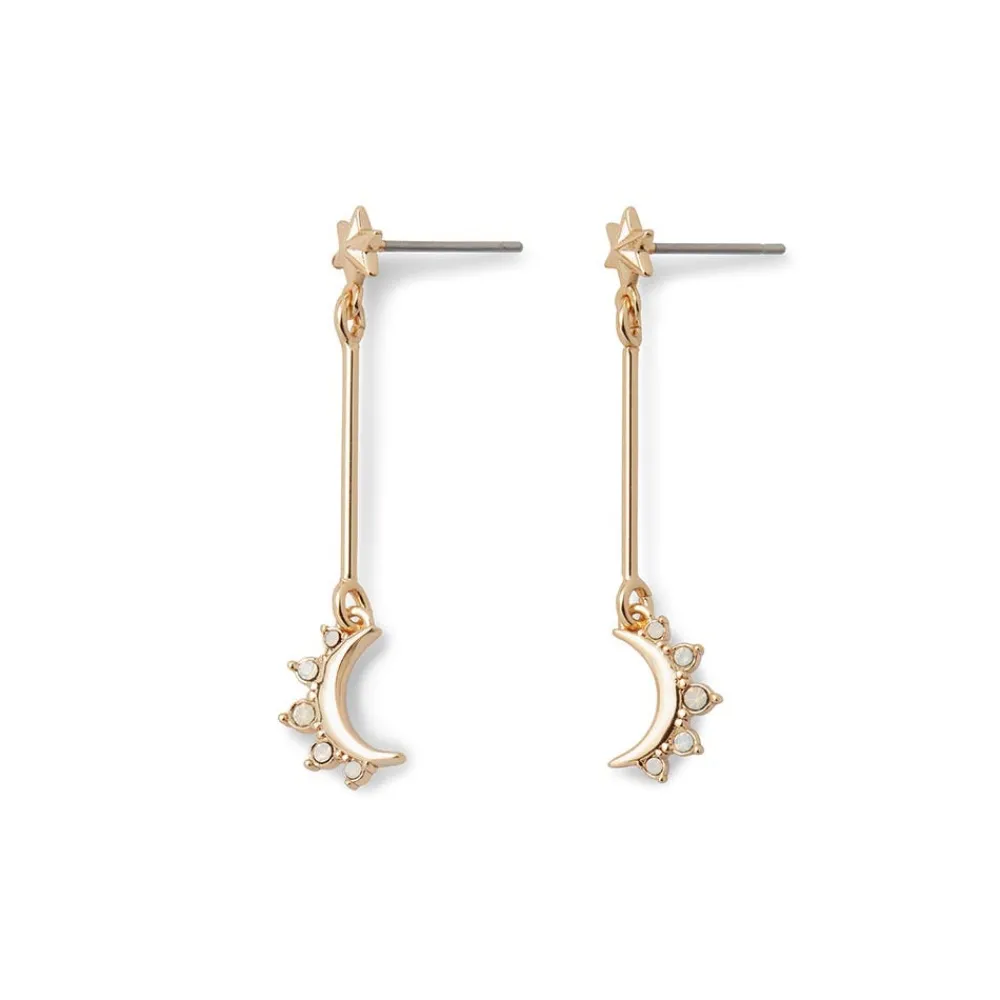 Crescent Moon Drop Earrings*The Met Store Sale