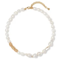 Cypriot Twist Pearl Necklace and Drop Earrings Set*The Met Store Best Sale