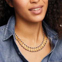 Egyptian Fringe Collar Necklace*The Met Store Shop