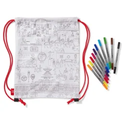 Favorite Galleries of The Met Color & Learn Washable Kids' Drawstring Backpack*The Met Store Best