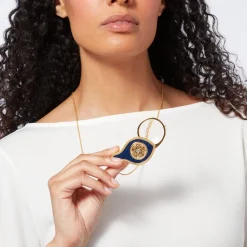 French Loupe Magnifier Pendant Necklace*The Met Store Clearance