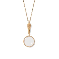 Gilded Age Magnifier Pendant Necklace*The Met Store Clearance