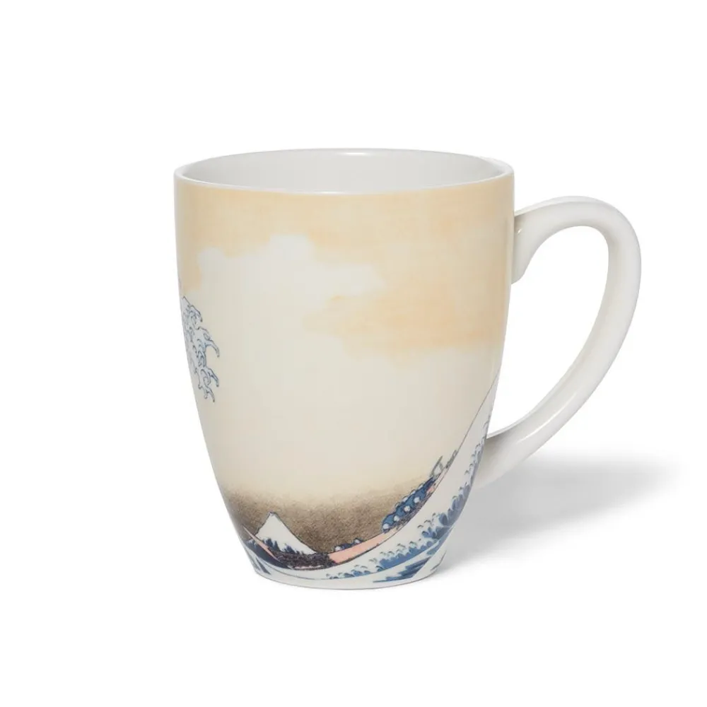 Hokusai Great Wave Covered Mug with Tea Infuser*The Met Store Cheap