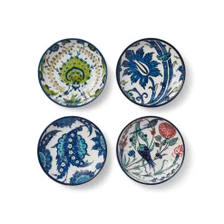 Iznik Garden Oil Cruet and Dipping Bowl Set*The Met Store Best