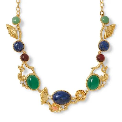 Japanese Imari Collar Necklace*The Met Store Hot