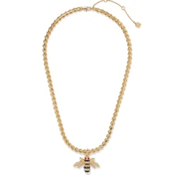 Jeweled Bee Pendant Necklace*The Met Store Discount