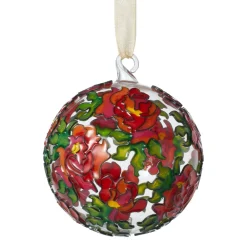Louis C. Tiffany Garden Landscape Cloisonné Ornament Set*The Met Store Clearance