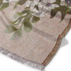 Louis C. Tiffany Gladioli Wool-Blend Shawl*The Met Store New