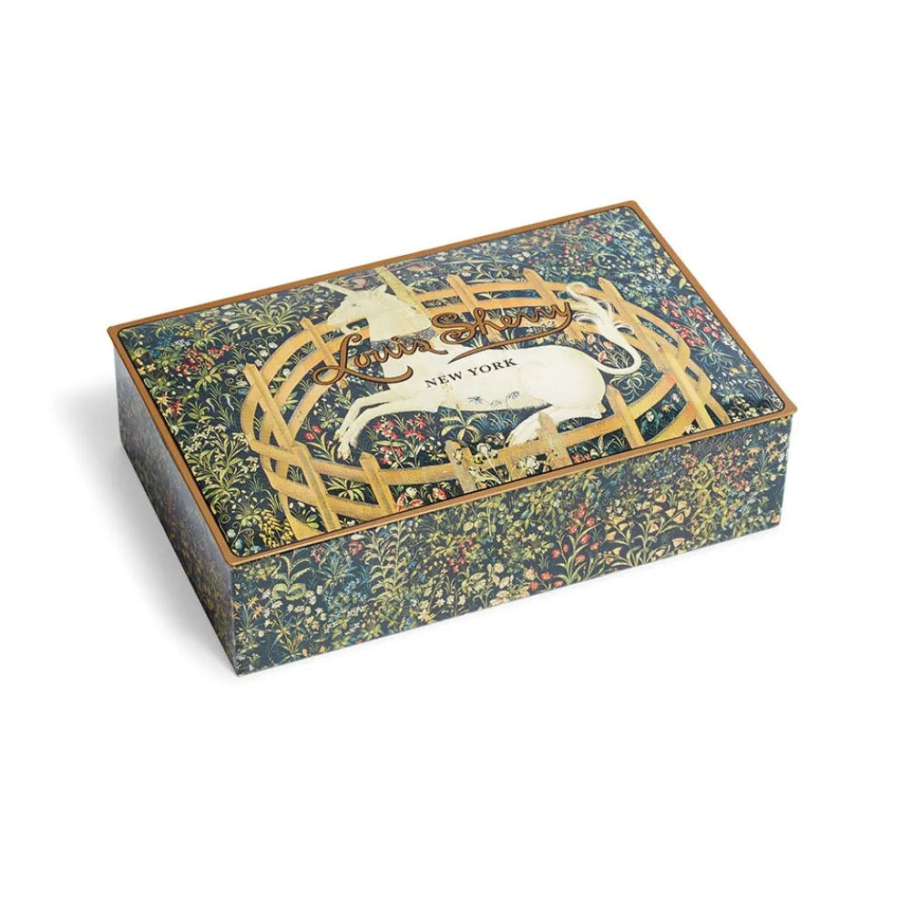 Louis Sherry Unicorn in a Garden 12-Piece Chocolate Tin*The Met Store Sale