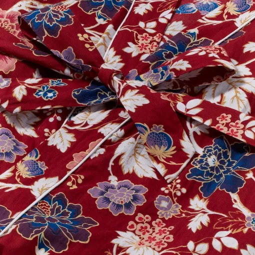 Lyon Floral Cotton Women's Robe*The Met Store Best Sale