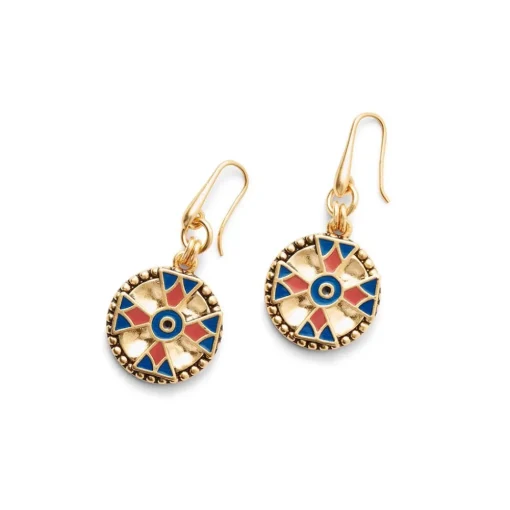 Medieval Byzantine Statement Necklace and Drop Earrings Set*The Met Store Store