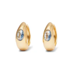 Medieval Stone Hoop Earrings*The Met Store Store