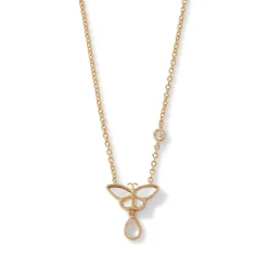 Meiji Butterfly Pendant Necklace*The Met Store Cheap