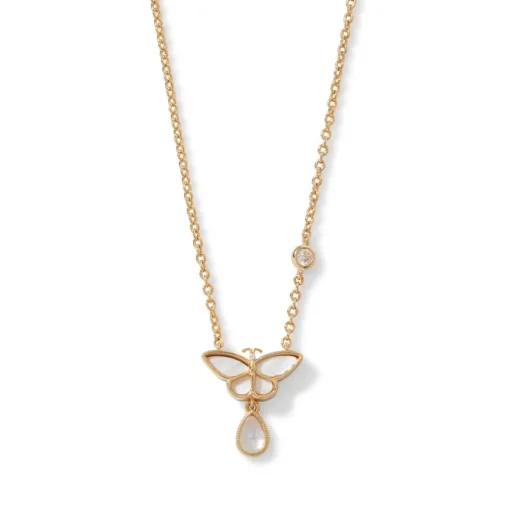 Meiji Butterfly Pendant Necklace and Drop Earrings Set*The Met Store Clearance