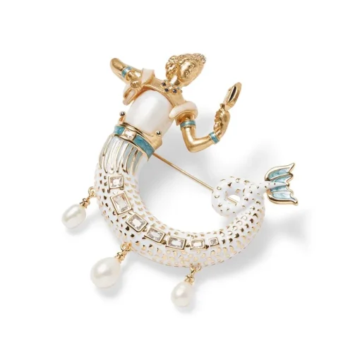 Mermaid Baroque Pearl Brooch*The Met Store Outlet