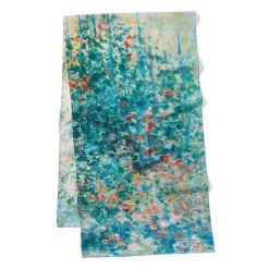 Monet Garden at Argenteuil Oblong Silk Scarf*The Met Store Shop