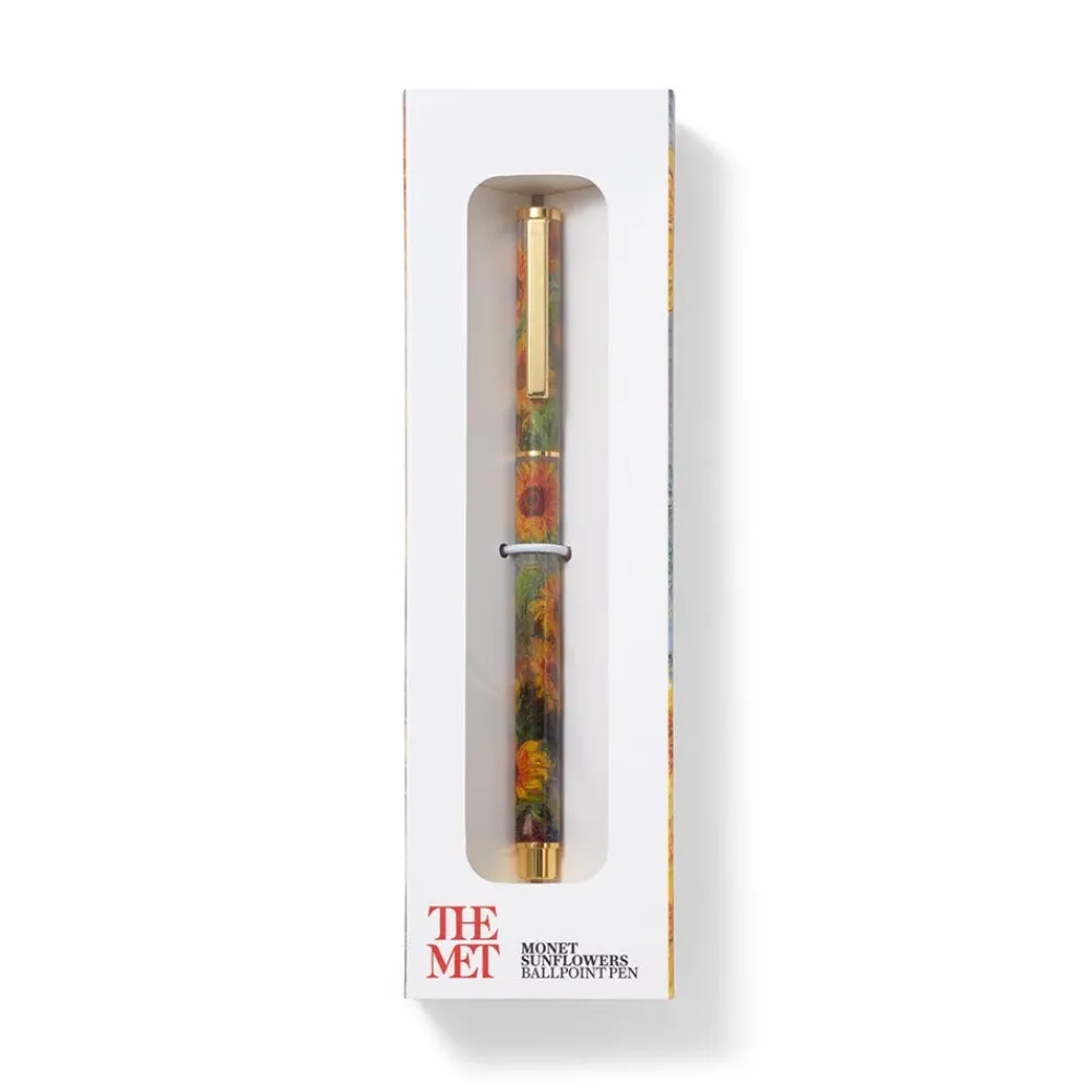 Monet Sunflowers Ballpoint Pen*The Met Store Fashion