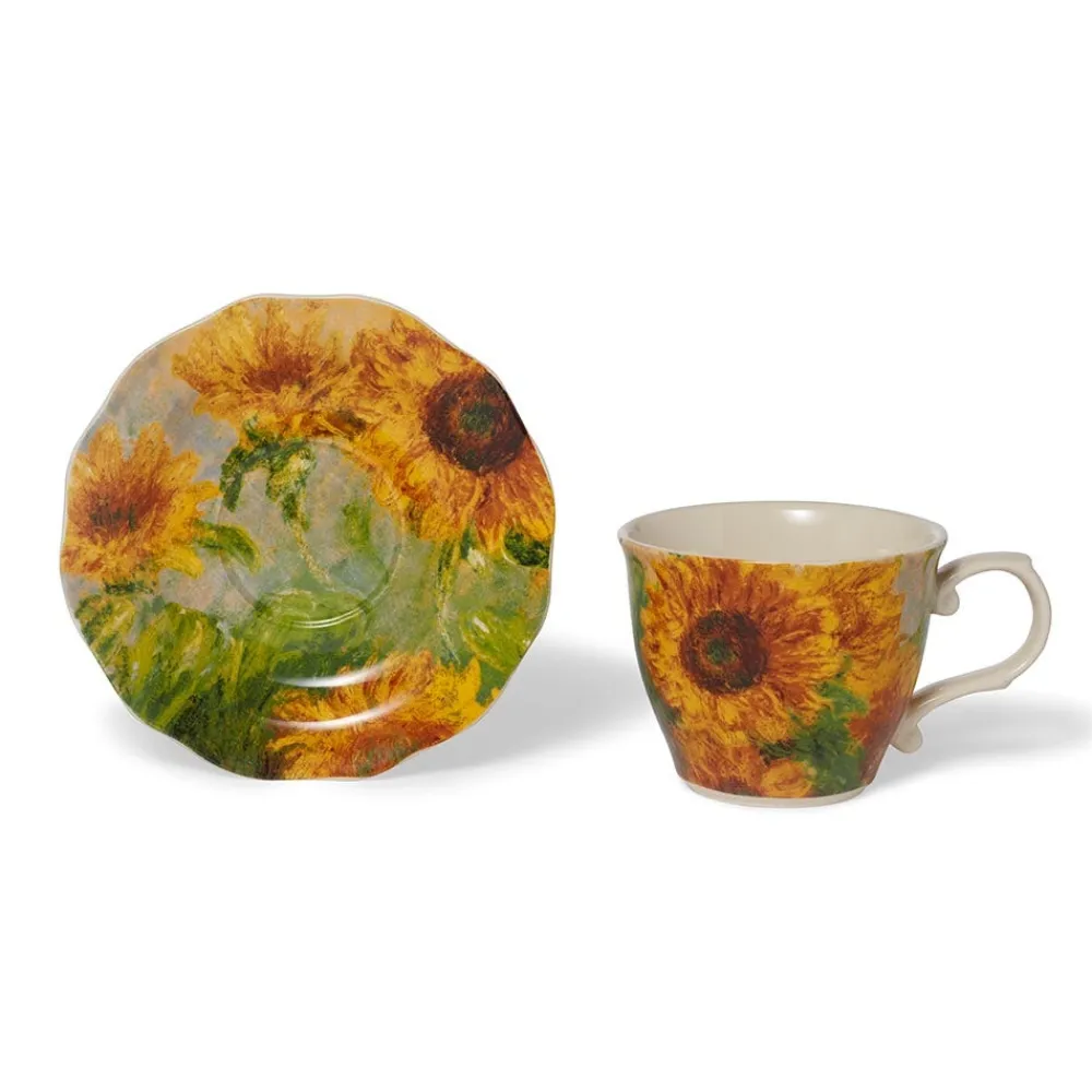 Monet Sunflowers Teacup and Saucer*The Met Store Fashion