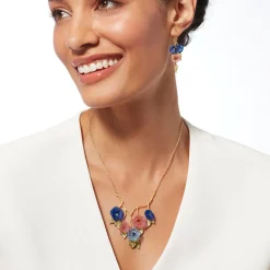 Morning Glories Bib Necklace*The Met Store New