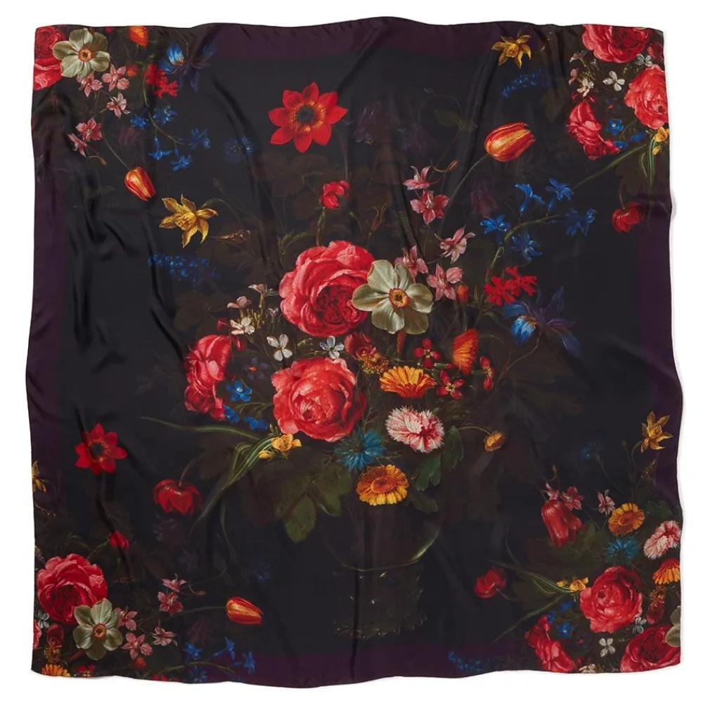 Peeters Bouquet of Flowers Oversize Oblong Scarf*The Met Store Best