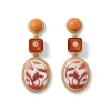 Qing Bottle Lotus Pond Drop Earrings*The Met Store Sale