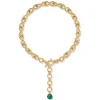 Roman Malachite Statement Necklace*The Met Store Fashion