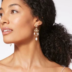 Royal Tudor Chandelier Earrings*The Met Store Clearance