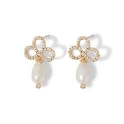 Royal Tudor Pearl Drop Earrings*The Met Store Cheap
