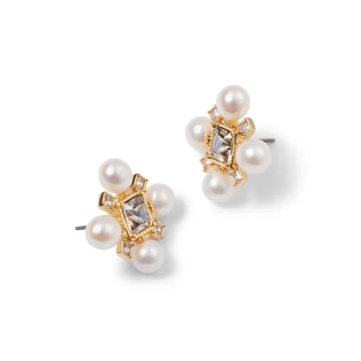 Royal Tudor Statement Stud Earrings*The Met Store New