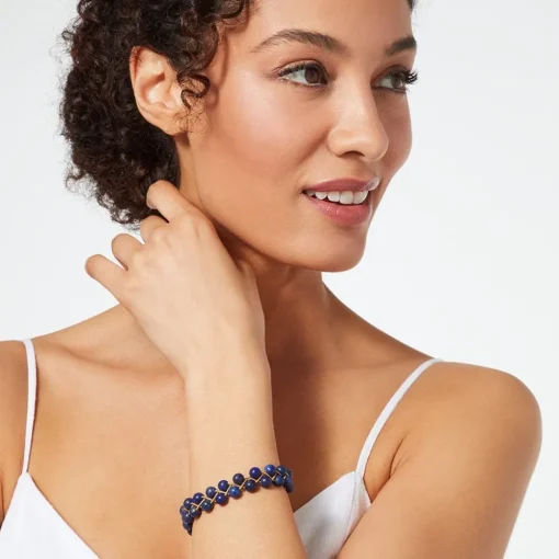 Spanish Baldric Lapis Braided Bracelet*The Met Store Online