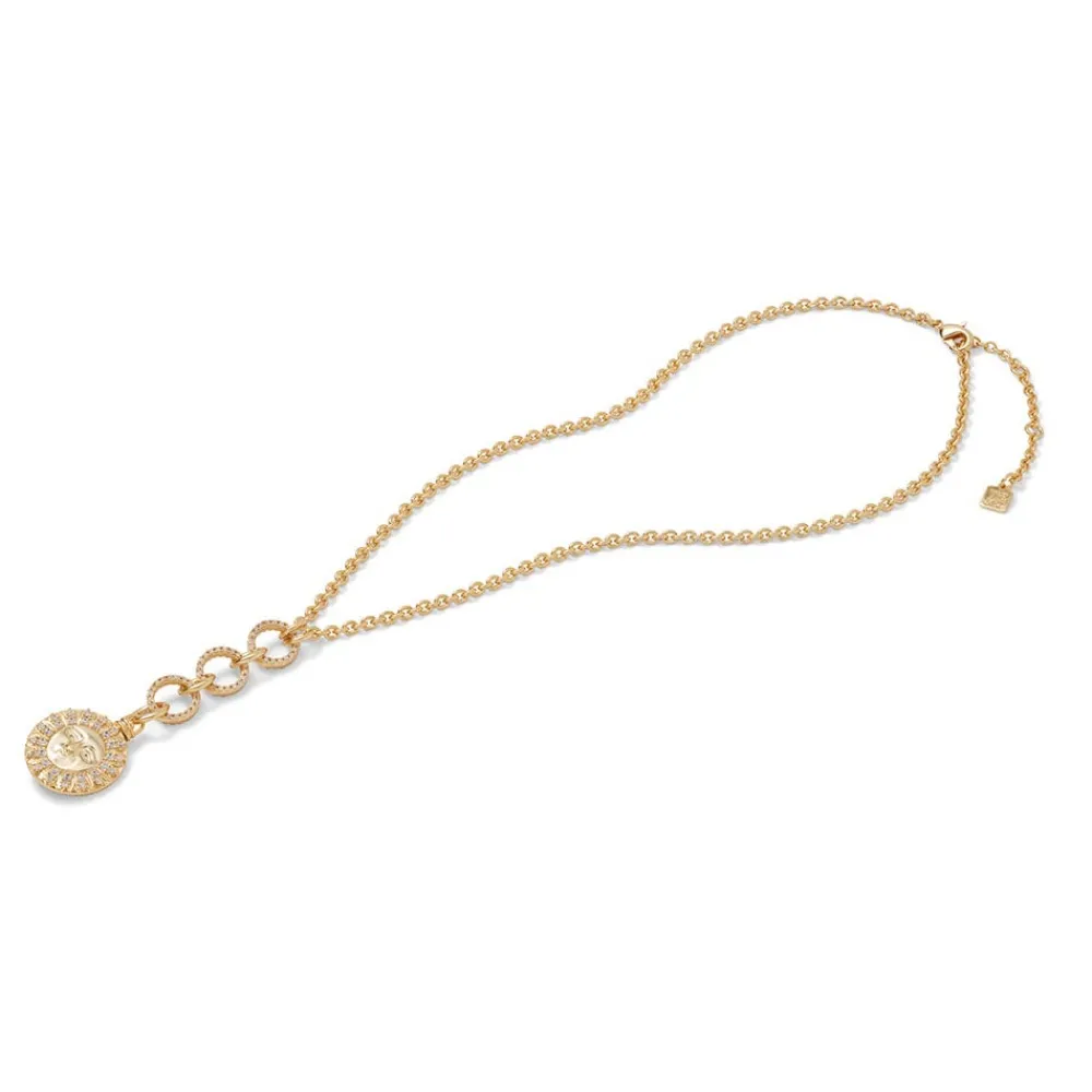 Spanish Day and Night Reversible Lariat Pendant Necklace*The Met Store Outlet