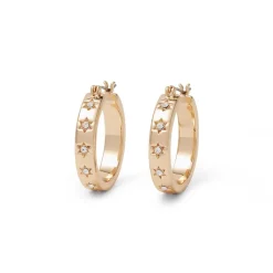 Star Hoop Earrings*The Met Store Cheap