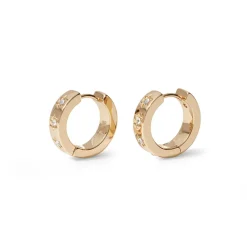 Star Huggie Earrings*The Met Store Fashion