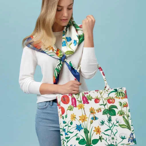 The Met Cloisters Garden Square Silk Scarf*The Met Store Discount