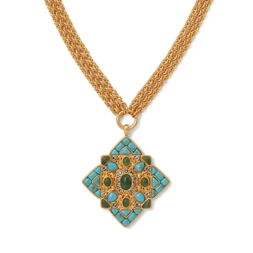 Tibetan Mandala Pendant Necklace*The Met Store Cheap