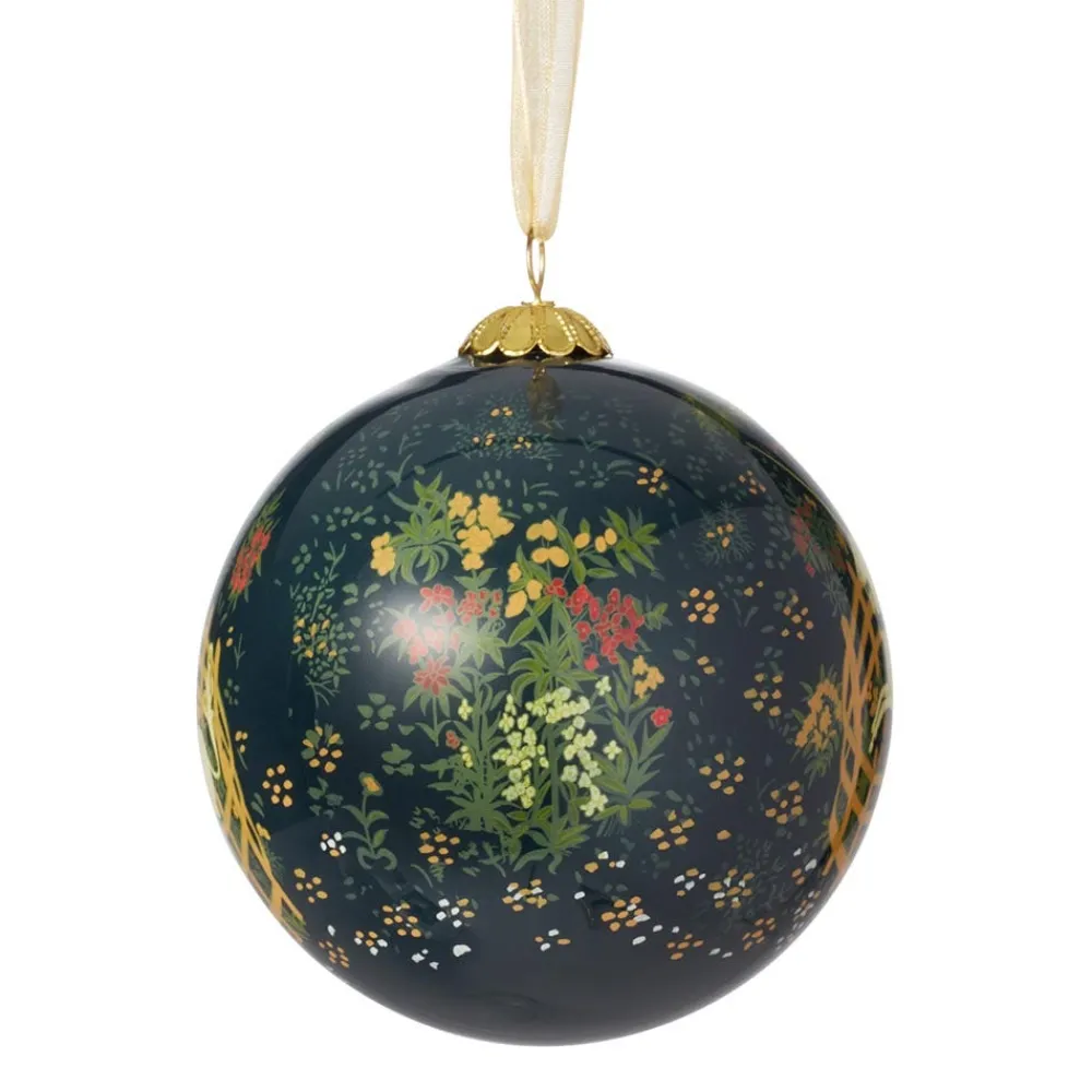 Unicorn in a Garden Hand-Painted Glass Ornament*The Met Store Cheap