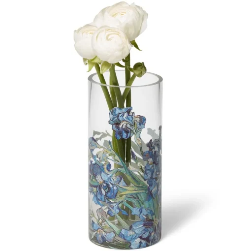 Van Gogh Irises Glass Vase*The Met Store Outlet