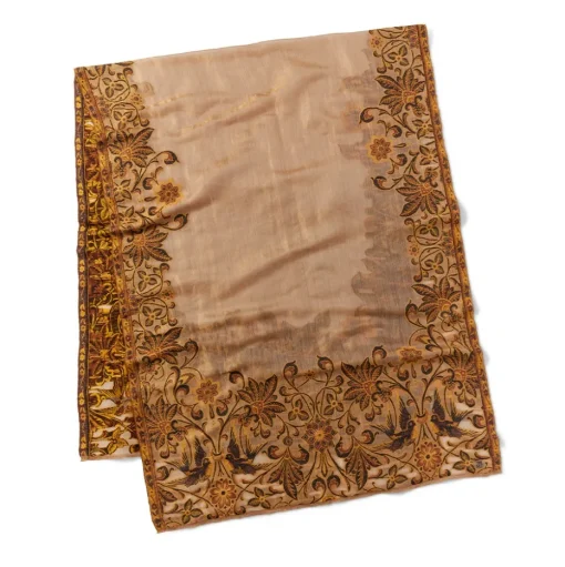 Victorian Foliate Jacquard Shawl*The Met Store Discount